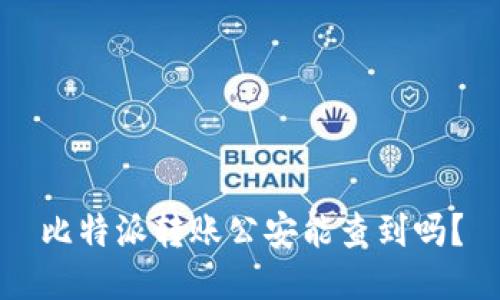 比特派转账公安能查到吗？